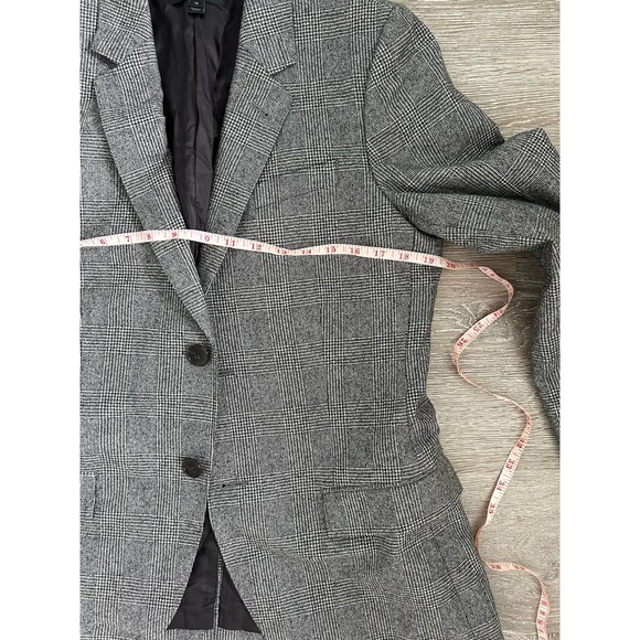 J. Crew Gray Plaid Blazer - Picture 7 of 11